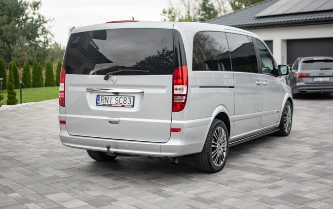 Mercedes-Benz Viano cena 98950 przebieg: 305450, rok produkcji 2012 z Nisko małe 781